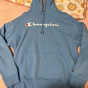 Blue Champion Sweatshirt Size Large